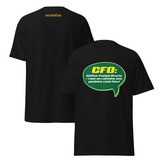 CFO: Coffee-Fueled Oracle – runs on caffeine and positive cash flow!