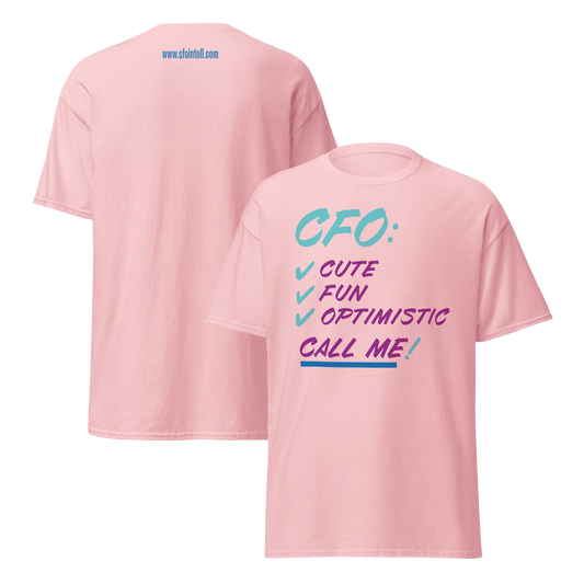 CFO: Cute, Fun, Optimistic, Call Me!