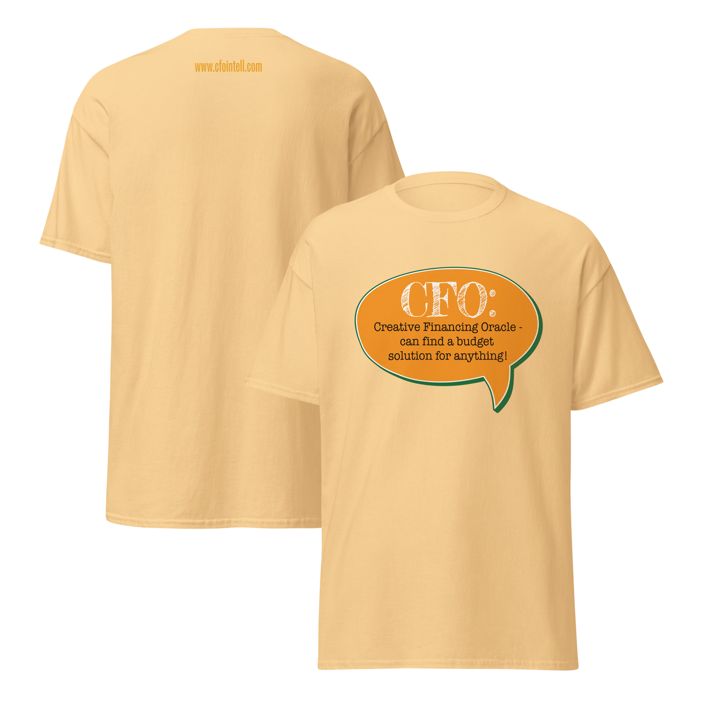 CFO: Creative Financing Oracle – can find a budget solution for everything!