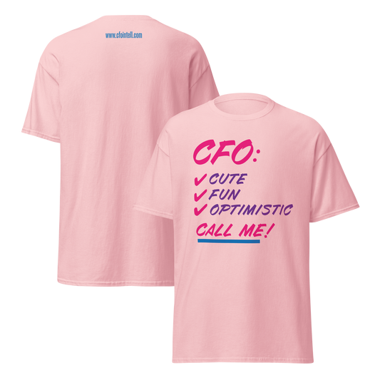 CFO: Cute, Fun, Optimistic, Call Me!