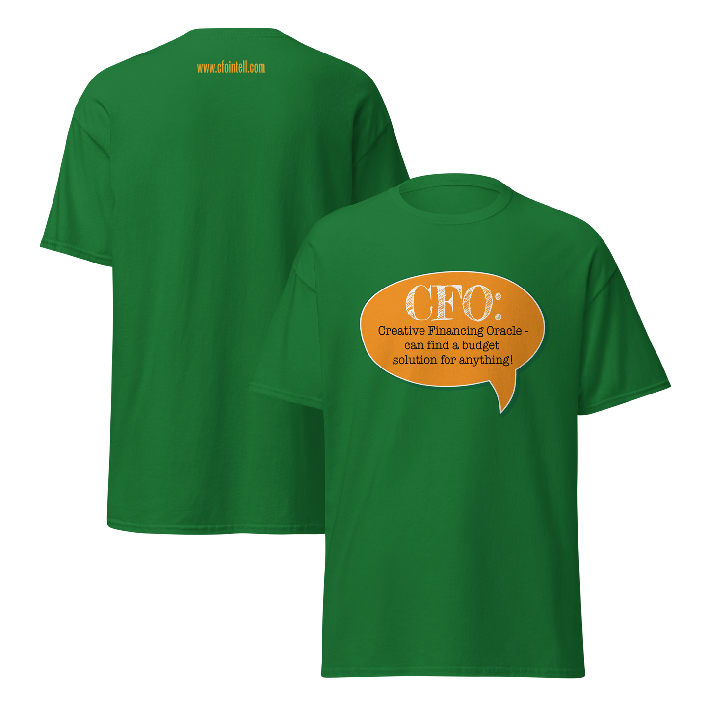 CFO: Creative Financing Oracle – can find a budget solution for everything!