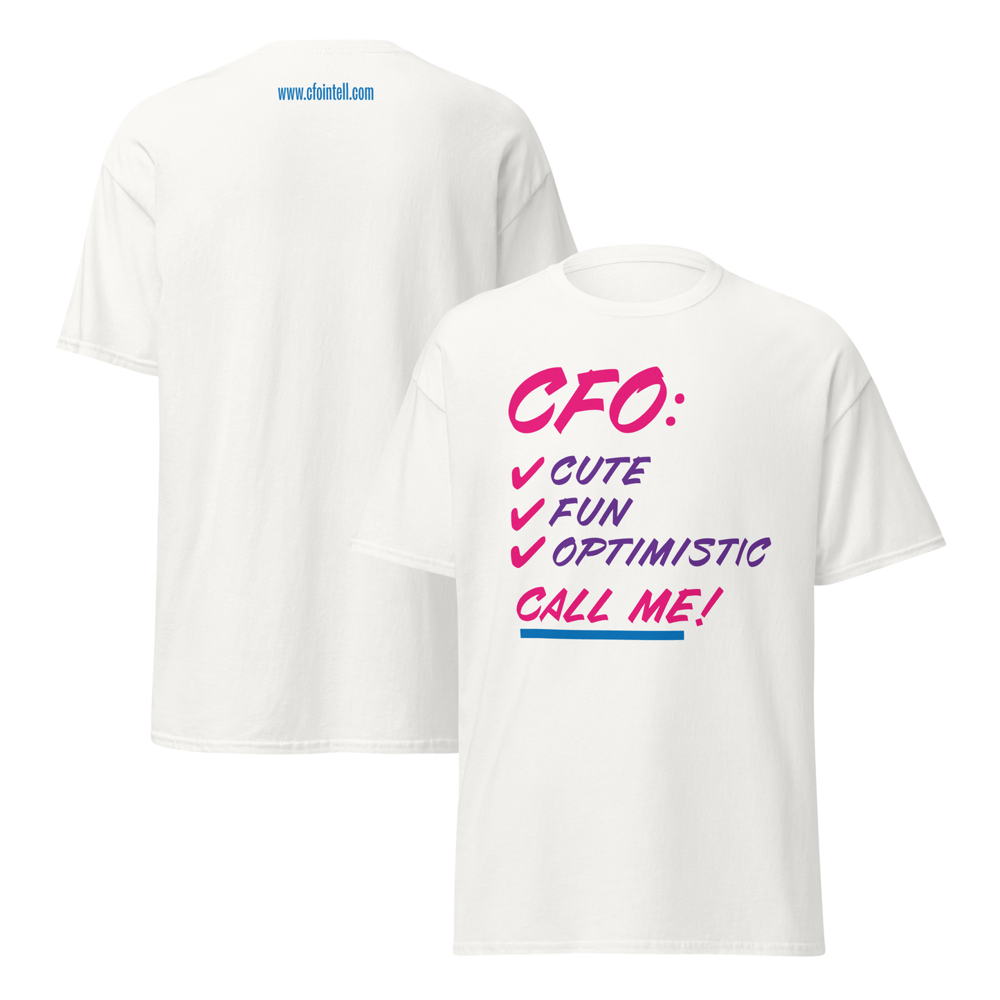 CFO: Cute, Fun, Optimistic, Call Me!